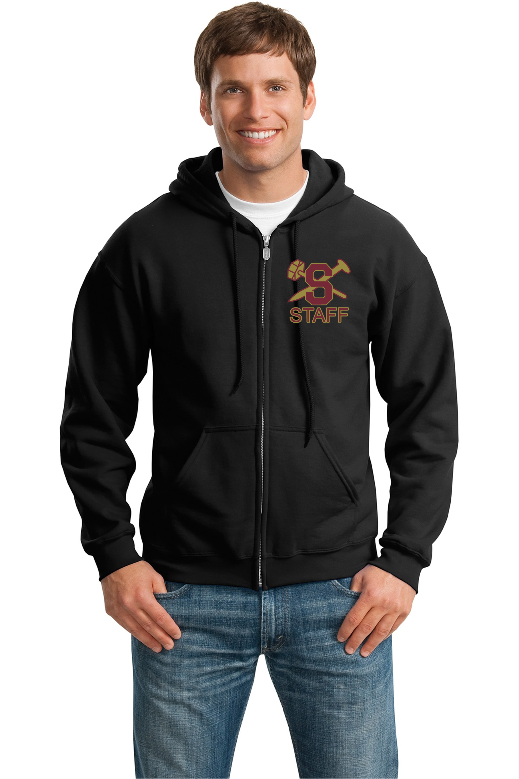 SH Staff Full Zipper Hoodie 18600