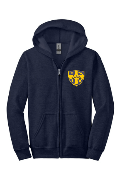OLS Navy Zipper Sweatshirt