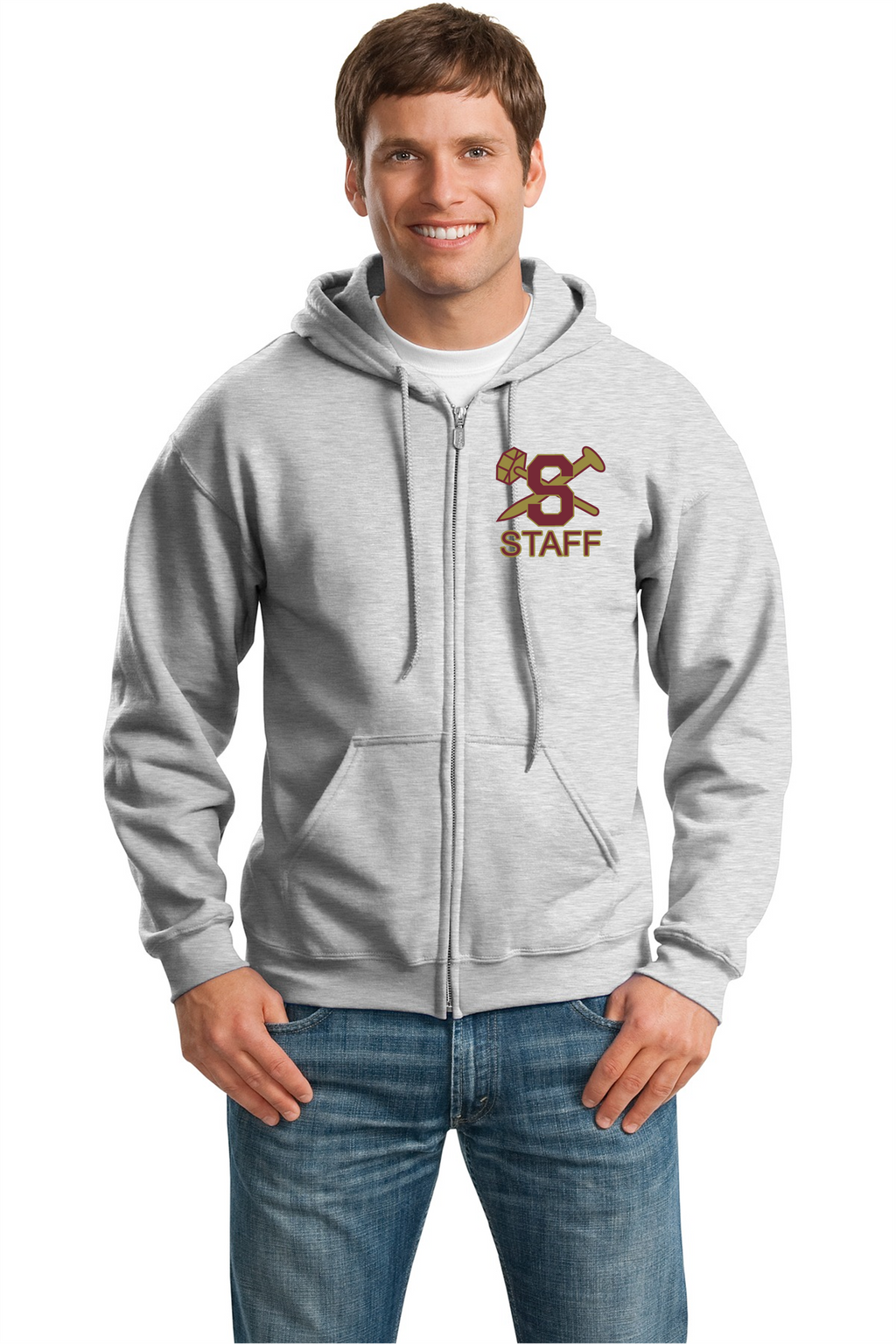 SH Staff Full Zipper Hoodie 18600
