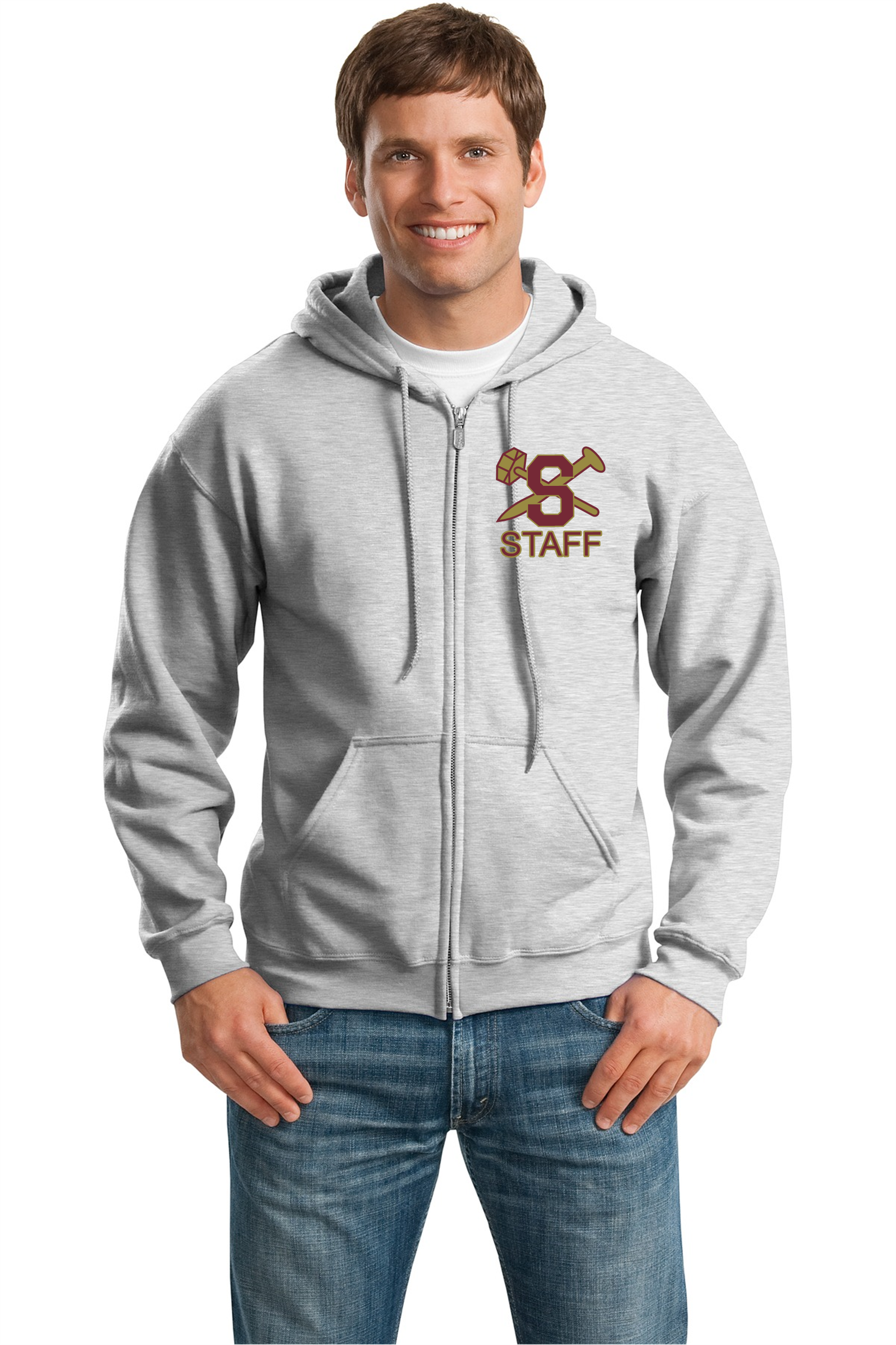 SH Staff Full Zipper Hoodie 18600