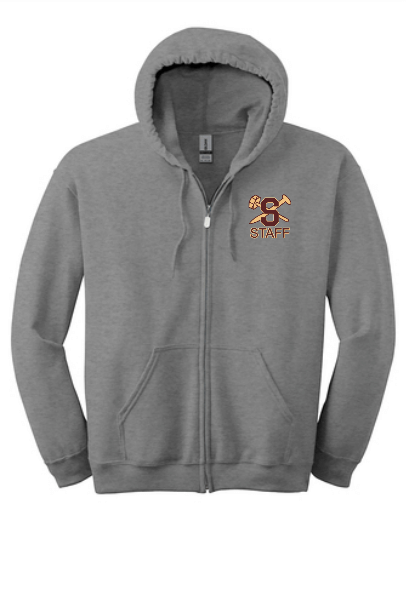 SH Staff Full Zipper Hoodie 18600