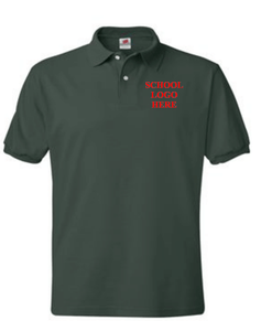 Sparks Middle School Uniform - Green Polo