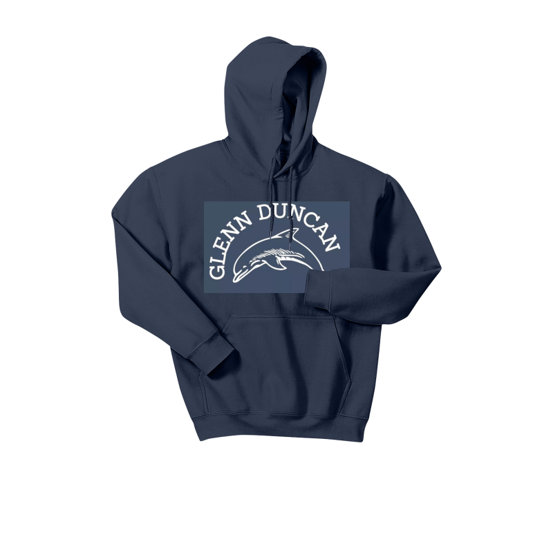 Navy logo sweatshirt on sale