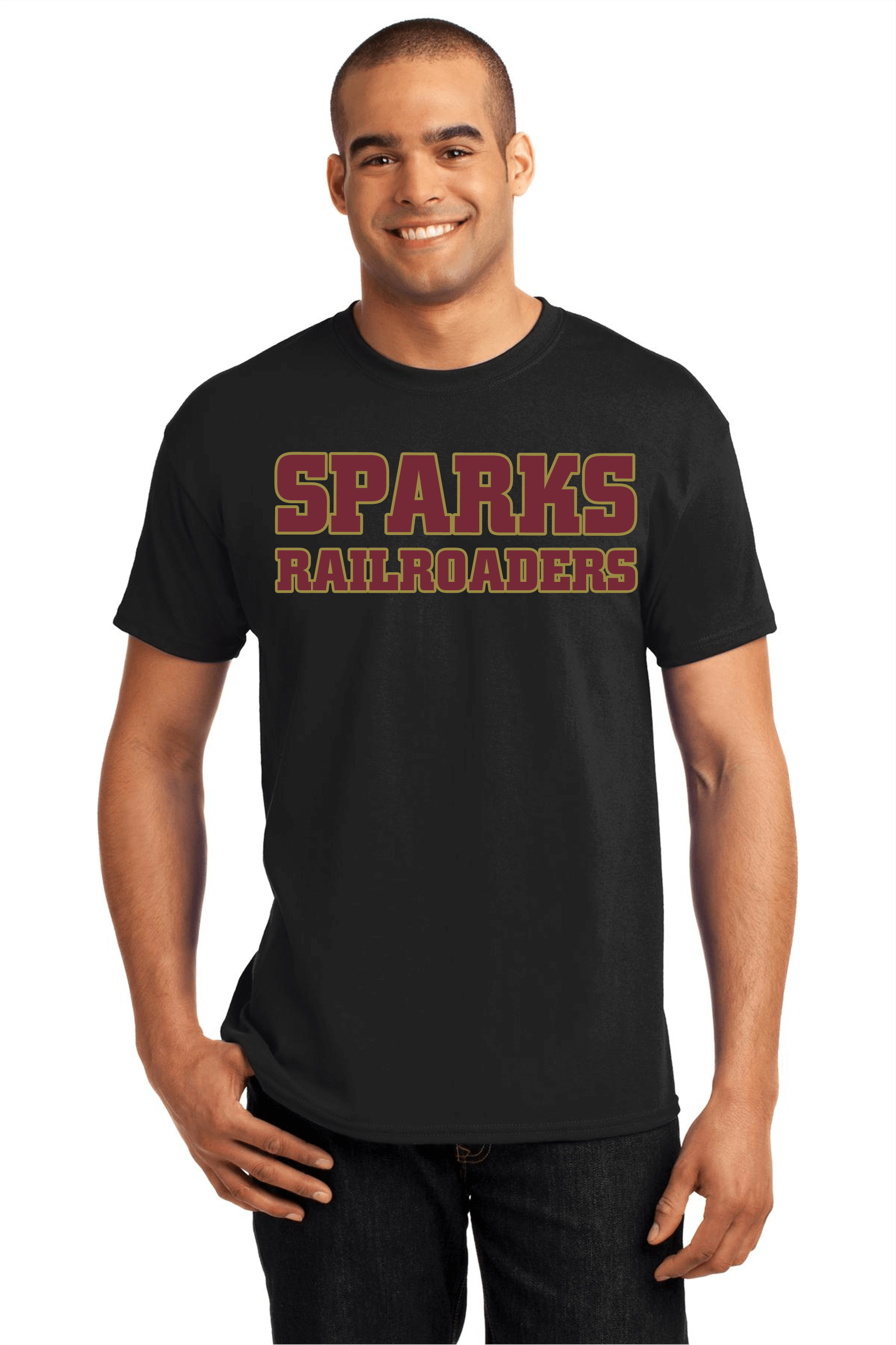 Sparks-Student-Black T-Shirt NOT ALLOWED TO BE USED FOR PE