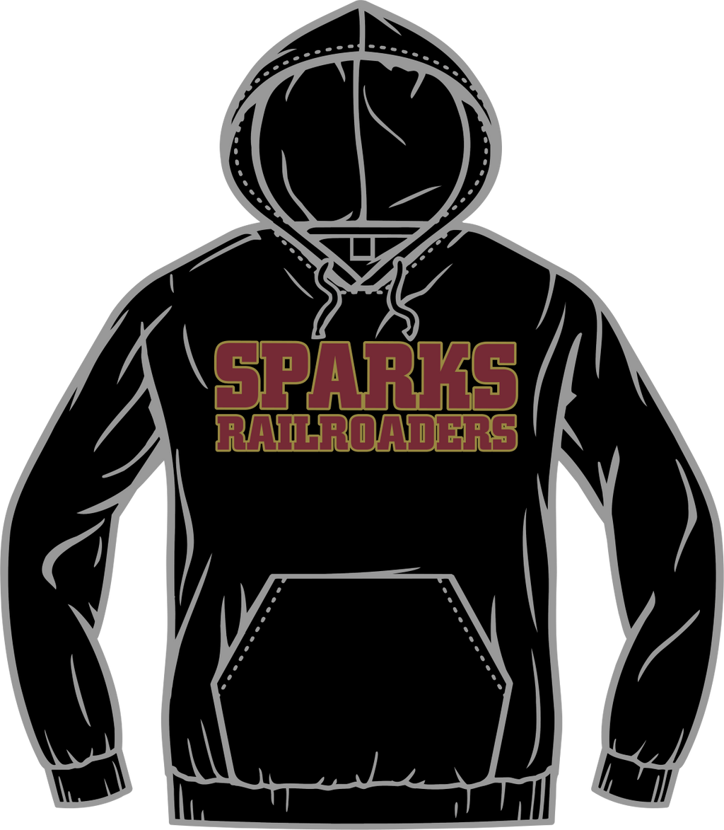 Sparks High Black Sweatshirt