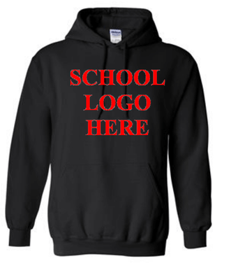 Pine Black Hood Sweatshirt School Uniform