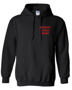 Virginia Palmer School Uniform Black Hood Sweatshirt