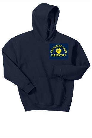 DUNN Navy Hood Sweatshirt