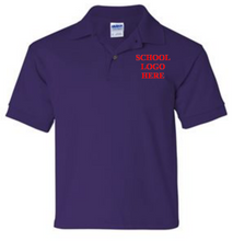 Load image into Gallery viewer, Virginia Palmer Purple Polo School Uniform