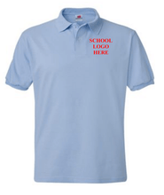 Load image into Gallery viewer, Mater Academy School Uniform Light Blue Polo