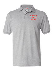 Load image into Gallery viewer, Lemelson STEM Academy School Uniform Sport Grey polo
