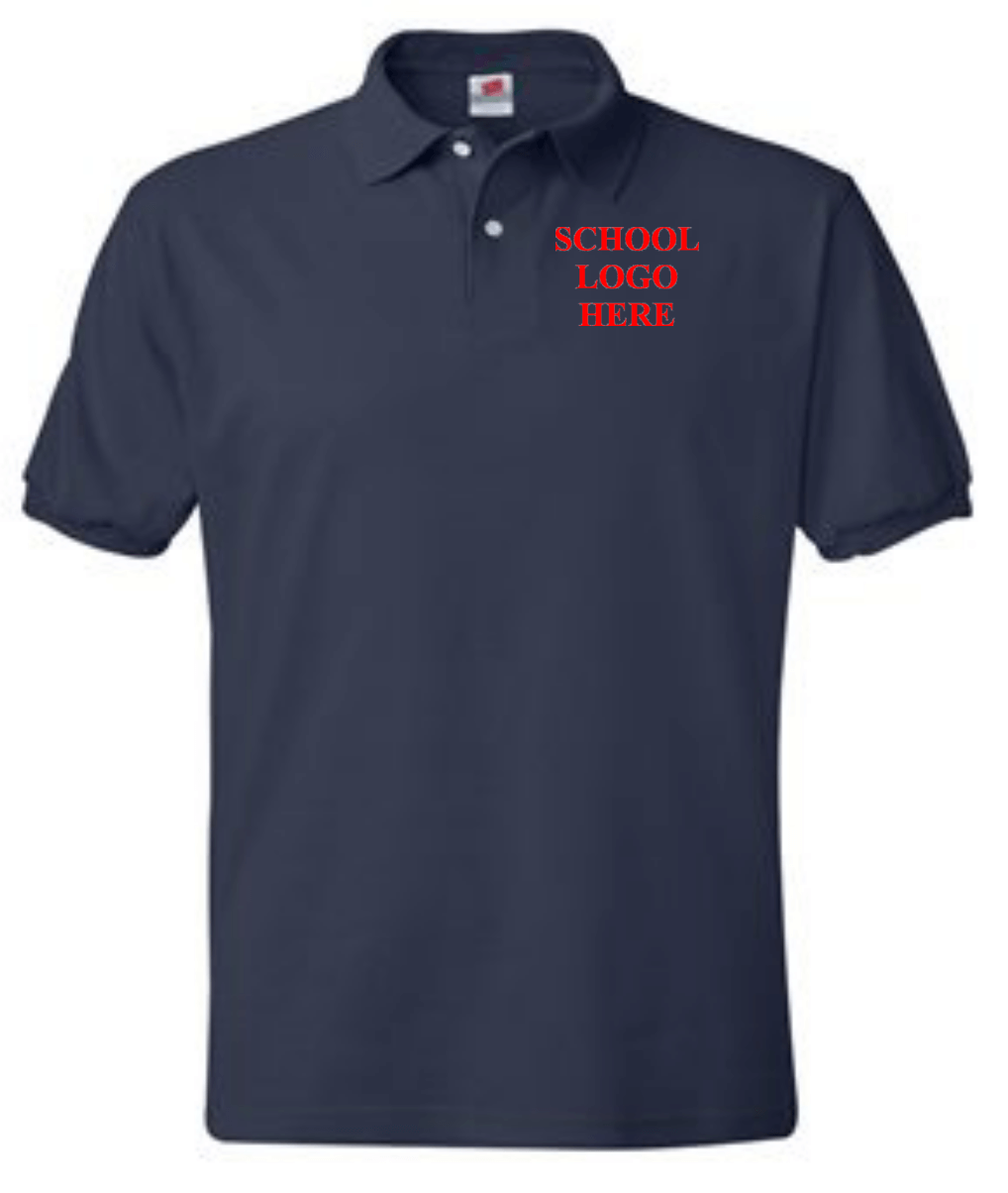 Rita Cannan School Uniform Navy Blue Polo